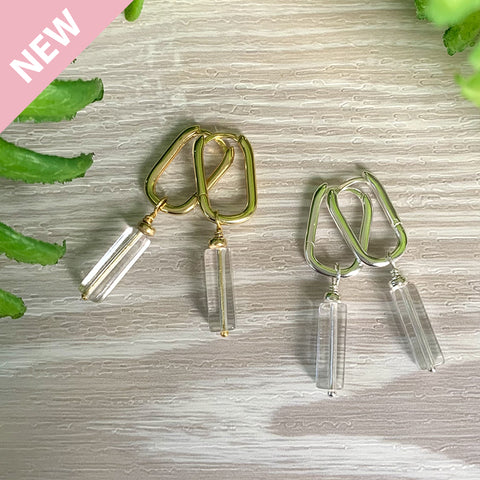 Addison Crystal Drop Earrings