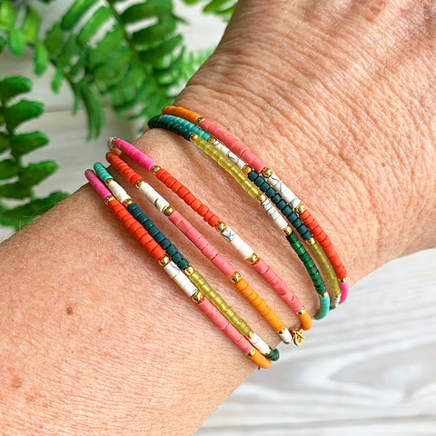 Isla Beaded Bangle