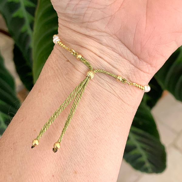 Meena Semi-precious and Pearl Bracelet