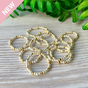 Sage Elasticated Ring