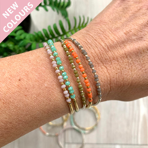 Briony Beaded Bangle