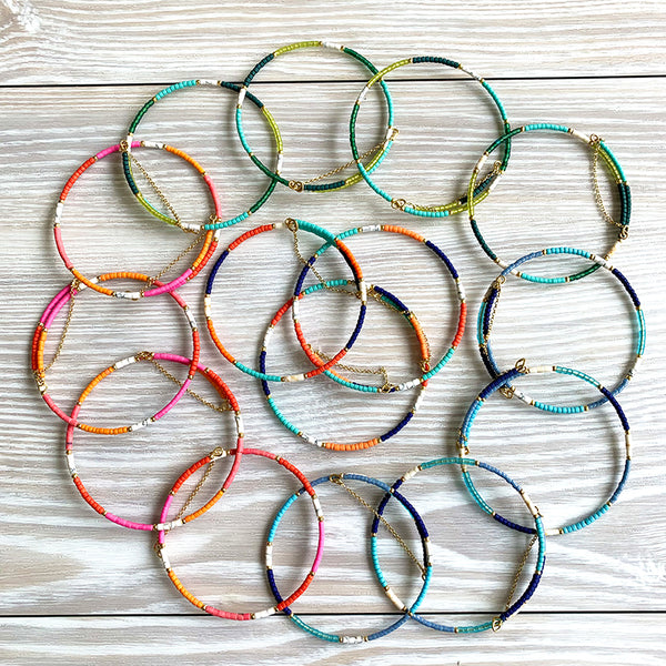 Isla Beaded Bangle