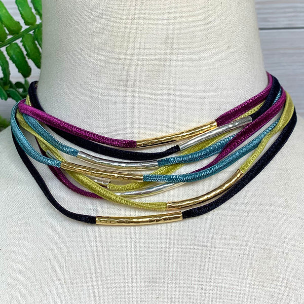 Jada Velvet Adjustable Necklace