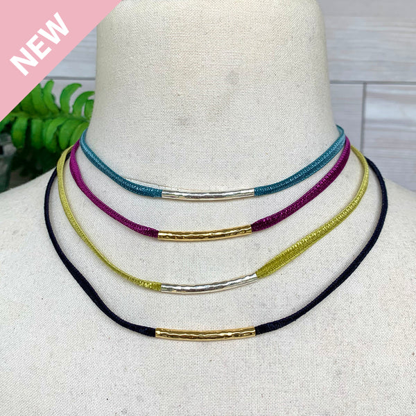 Jada Velvet Adjustable Necklace