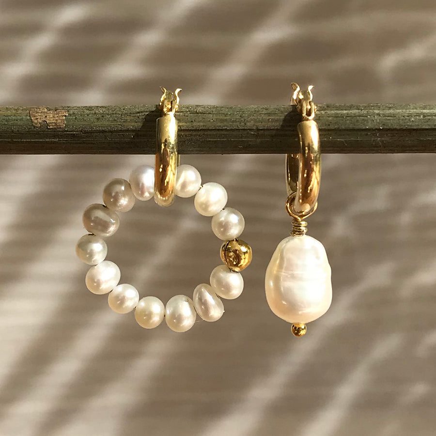 Luna Ring and Drop Earrings