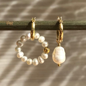 Luna Ring and Drop Earrings