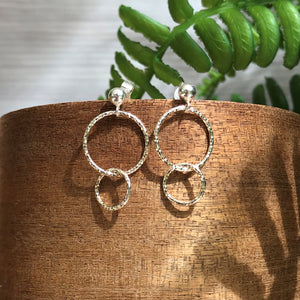 Florence Double Hoop Earrings